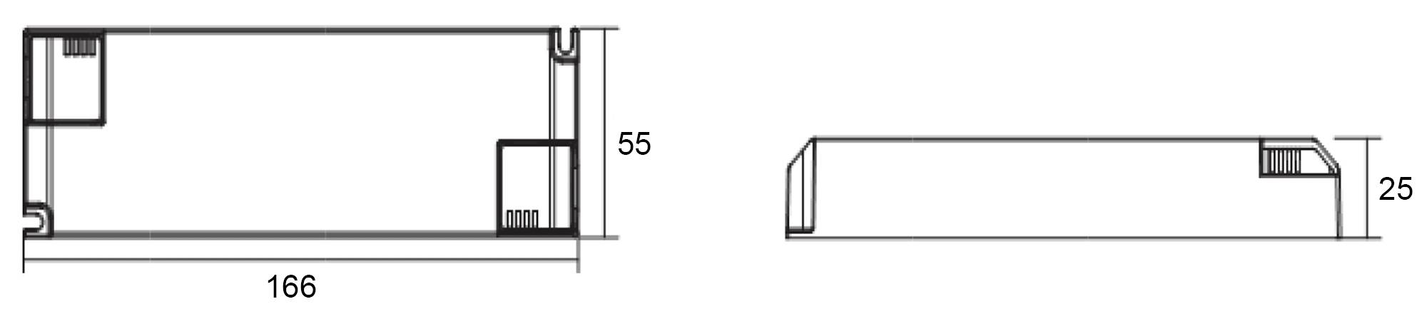 Deko Light BASIC LED-Treiber Konstantspannung 40W 22 - 44V 1St.