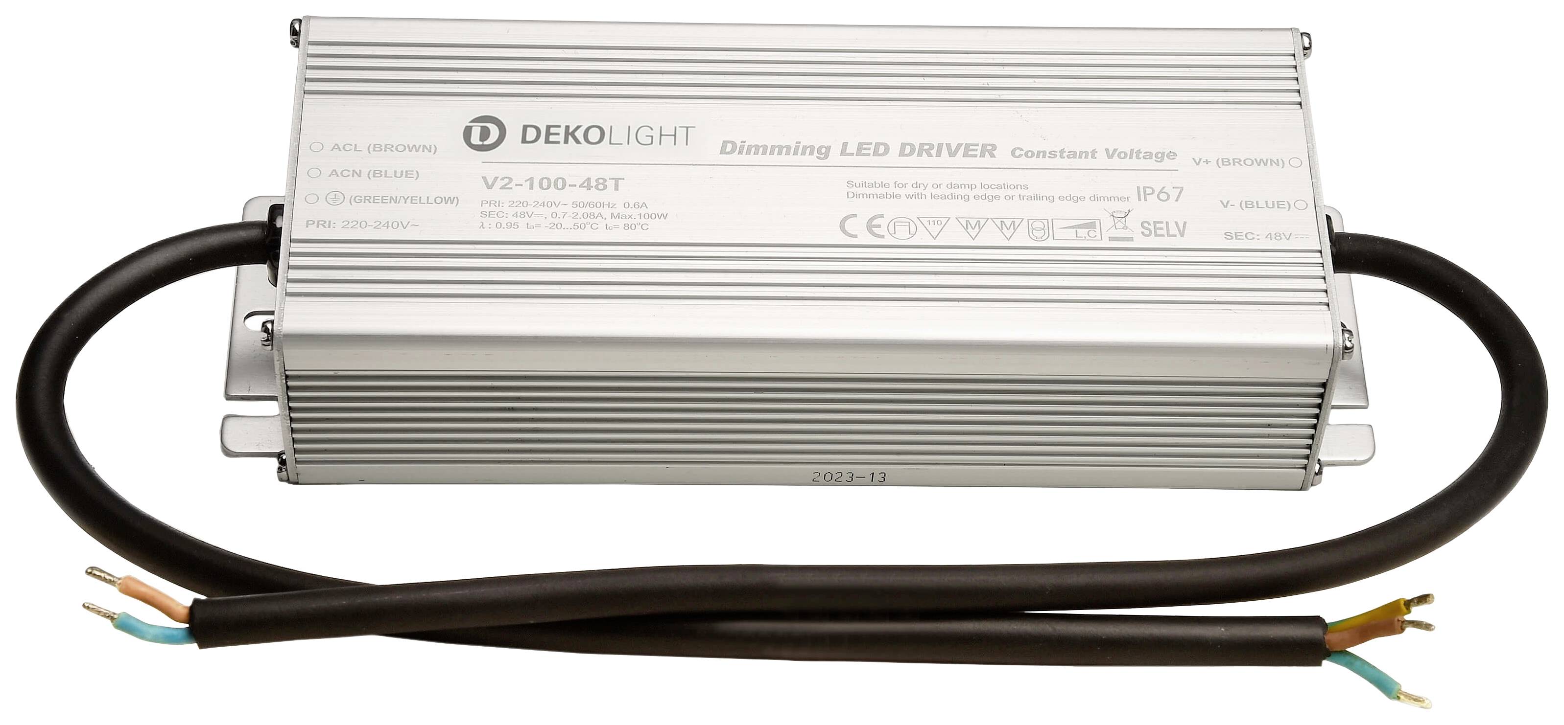 Deko Light LED-Dimmer Konstantspannung 100W 48V 1St.
