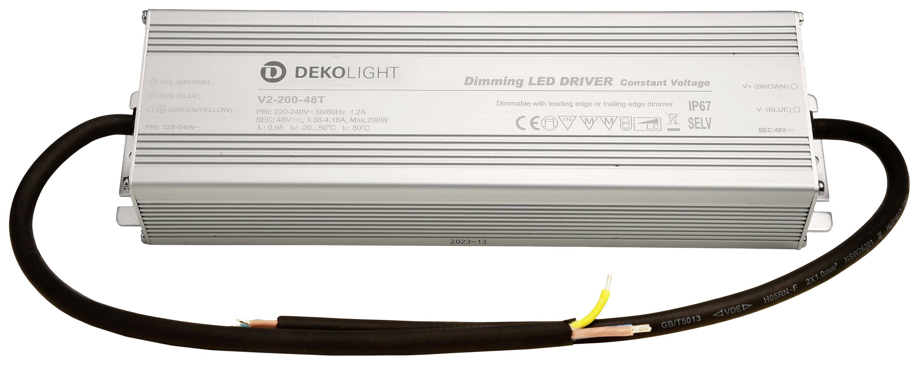 Deko Light LED-Dimmer Konstantspannung 200W 48V 1St.