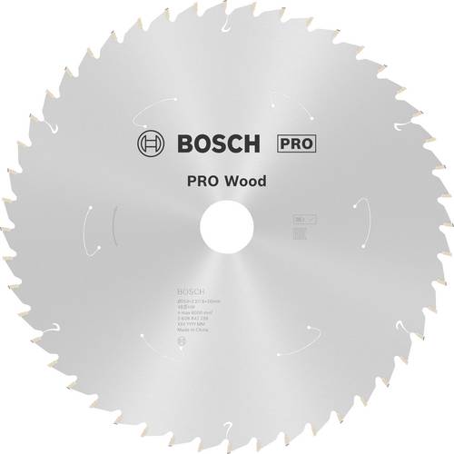 Bosch Accessories Standard for Wood 2608842239 Kreissägeblatt 254 x 30 x 1.6 mm Zähneanzahl: 48 1 S