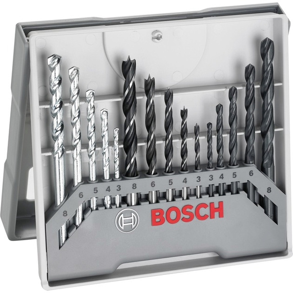 Bosch Accessories 2607017038 15teilig Spiralbohrer-Set