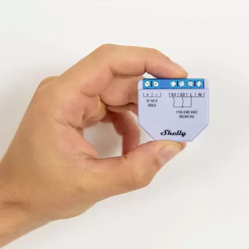 Shelly Plus 0-10V Dimmer Dimmaktor Bluetooth, Wi-Fi Shelly Plus 0-10V Dimmer Dimmaktor Bluetooth, Wi-Fi