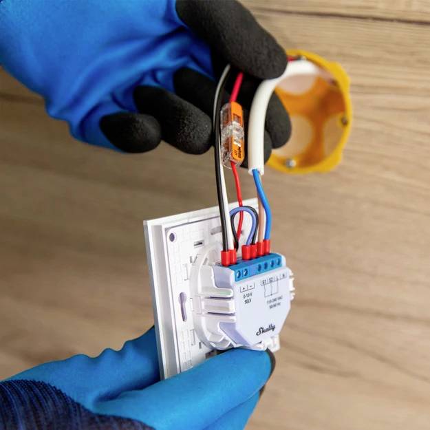 Shelly Plus 0-10V Dimmer Dimmaktor Bluetooth, Wi-Fi