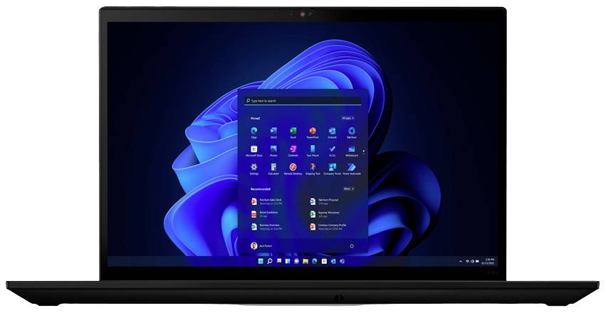 Lenovo Notebook ThinkPad P16 Gen 2 40.6cm (16 Zoll) WQUXGA Intel® Core™ i9 i9-13980HX 64GB RAM 1TB SSD Deutsch, QWERTZ Grau 21FA