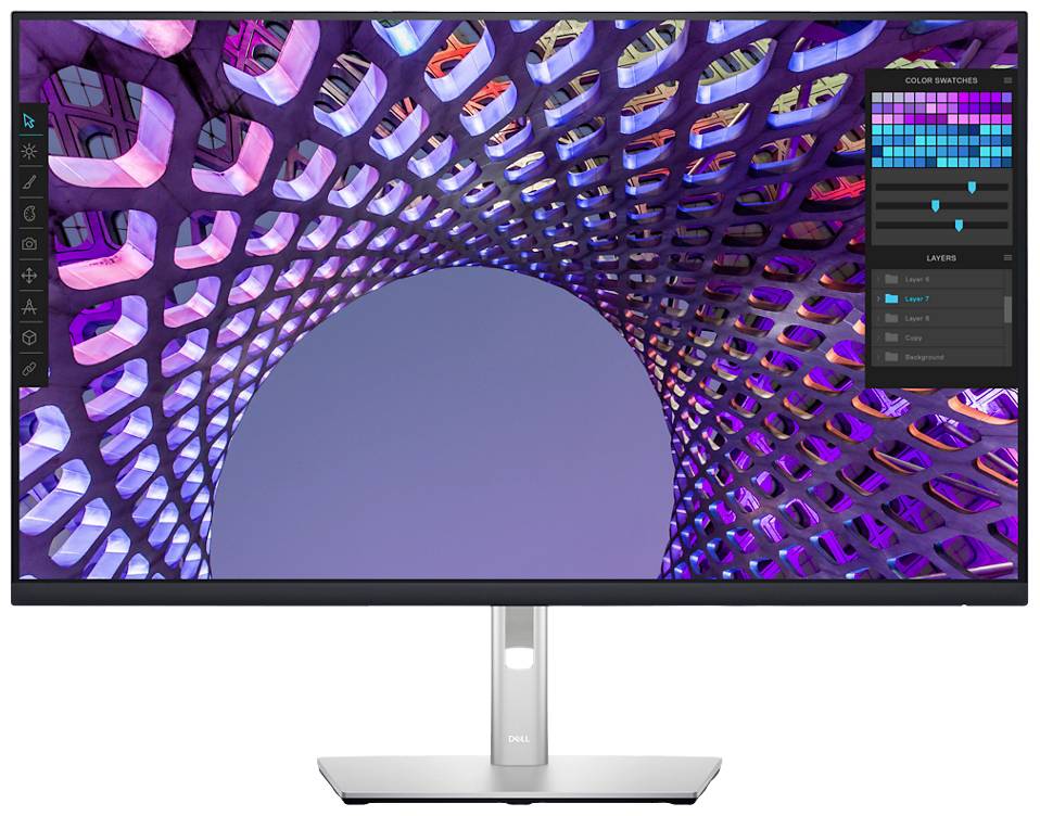 Dell P3223QE LED-Monitor EEK F (A - G) 80 cm (31.5 Zoll) 3840 x 2160 Pixel 16:9 5 ms HDMI®, DisplayPort, USB-A (USB 3.2 Gen 2), USB-C®, RJ45 IPS LE