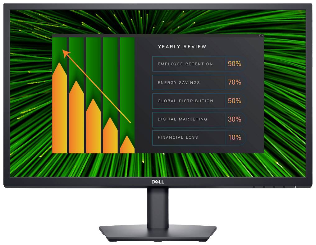 Dell E2423HN LED-Monitor EEK E (A - G) 61 cm (24 Zoll) 1920 x 1080 Pixel 16:9 5 ms HDMI®, VGA VA LED