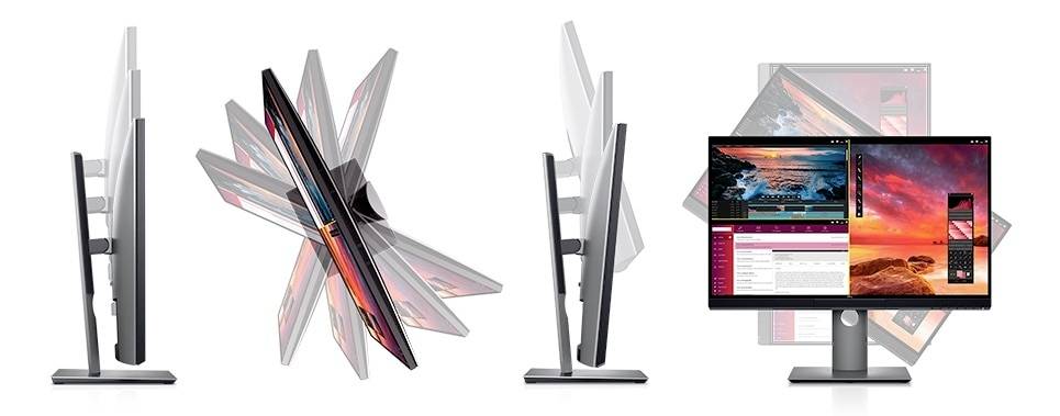 Dell UltraSharp UP2720QA LED-Monitor EEK G (A - G) 68.6 cm (27 Zoll) 3840 x 2160 Pixel 16:9 6 ms HDMI®, DisplayPort, Thunderbolt 3, Audio-Line-out