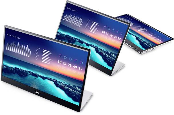 Dell P1424H LED-Monitor EEK B (A - G) 35.6cm (14 Zoll) 1920 x 1080 Pixel 16:9 6 ms DisplayPort, USB-C®