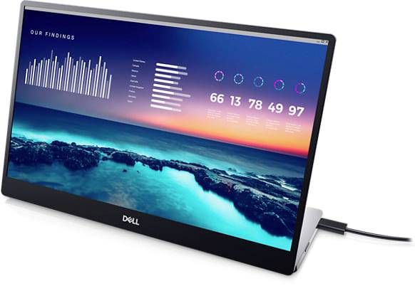 Dell P1424H LED-Monitor EEK B (A - G) 35.6cm (14 Zoll) 1920 x 1080 Pixel 16:9 6 ms DisplayPort, USB-C®