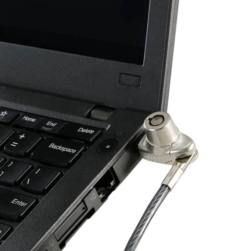 BaseXX Laptopschloss Schlüsselschloss inkl. 2 Schlüssel 1.5m D31939