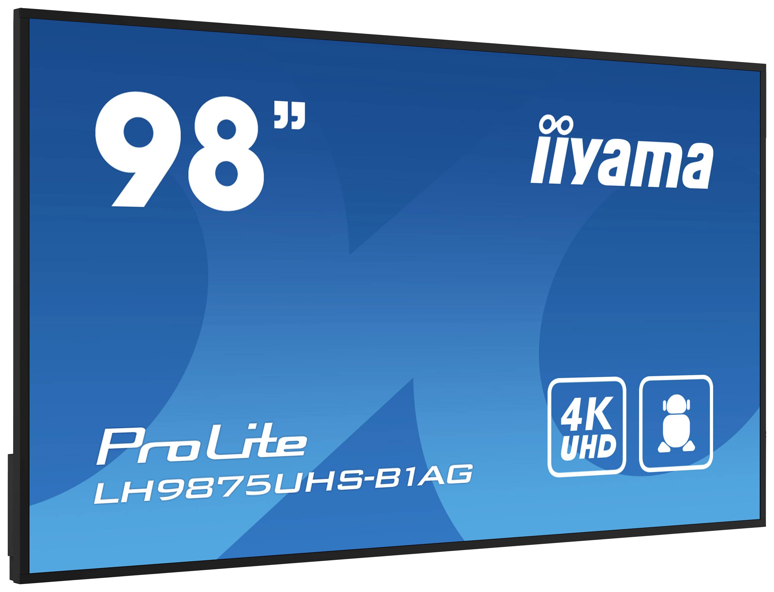 Iiyama PROLITE LH9875UHS-B1AG Digital Signage Display EEK: G (A - G) 249 cm 98 Zoll 3840 x 2160 Pixel 24/7