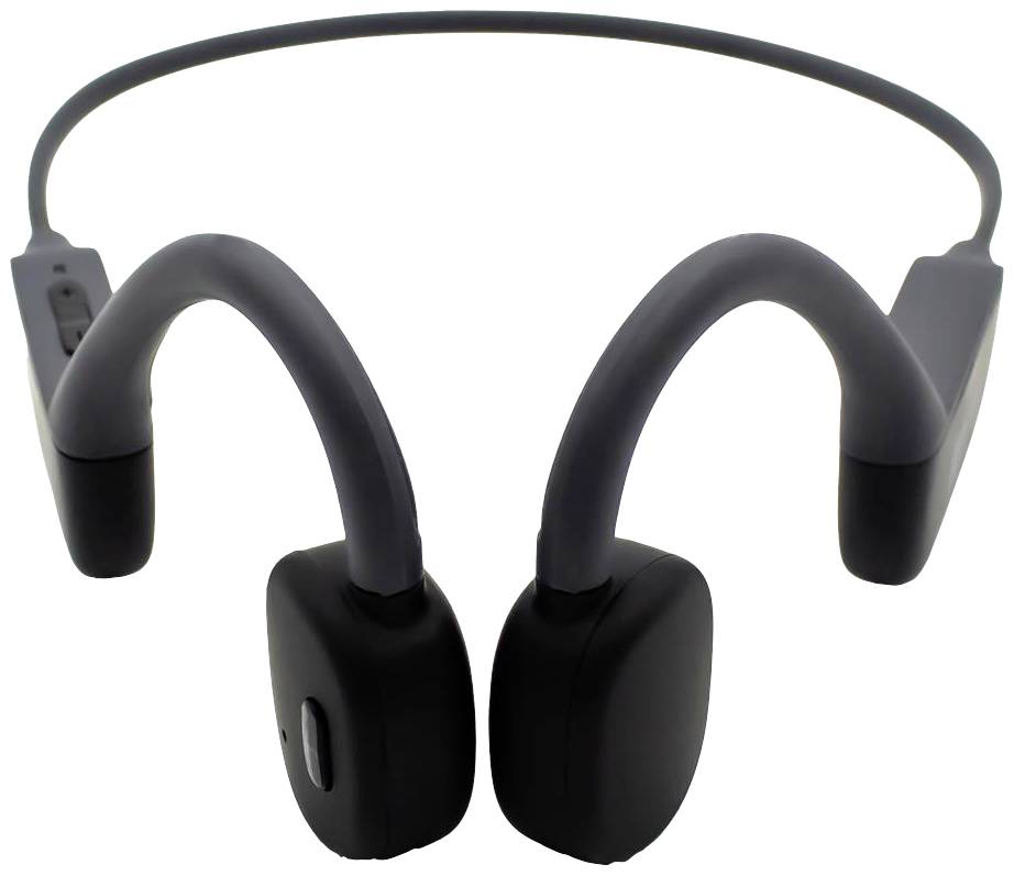Imperial bluTC active 1 On Ear Kopfhörer Bluetooth® Schwarz Knochenschall-Kopfhörer, Schweißresistent, Nackenbügel Sport