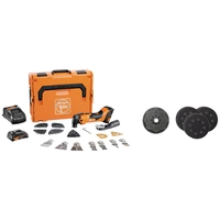 Fein AMM 500 PLUS CE-Set 71293868000 Akku-Multifunktionswerkzeug inkl. 2. Akku, inkl. Ladegerät, mit Zubehör, inkl. Koffer 18V Fein AMM 500 PLUS CE-Set 71293868000 Akku-Multifunktionswerkzeug inkl. 2. Akku, inkl. Ladegerät, mit Zubehör, inkl. Koffer 18V
