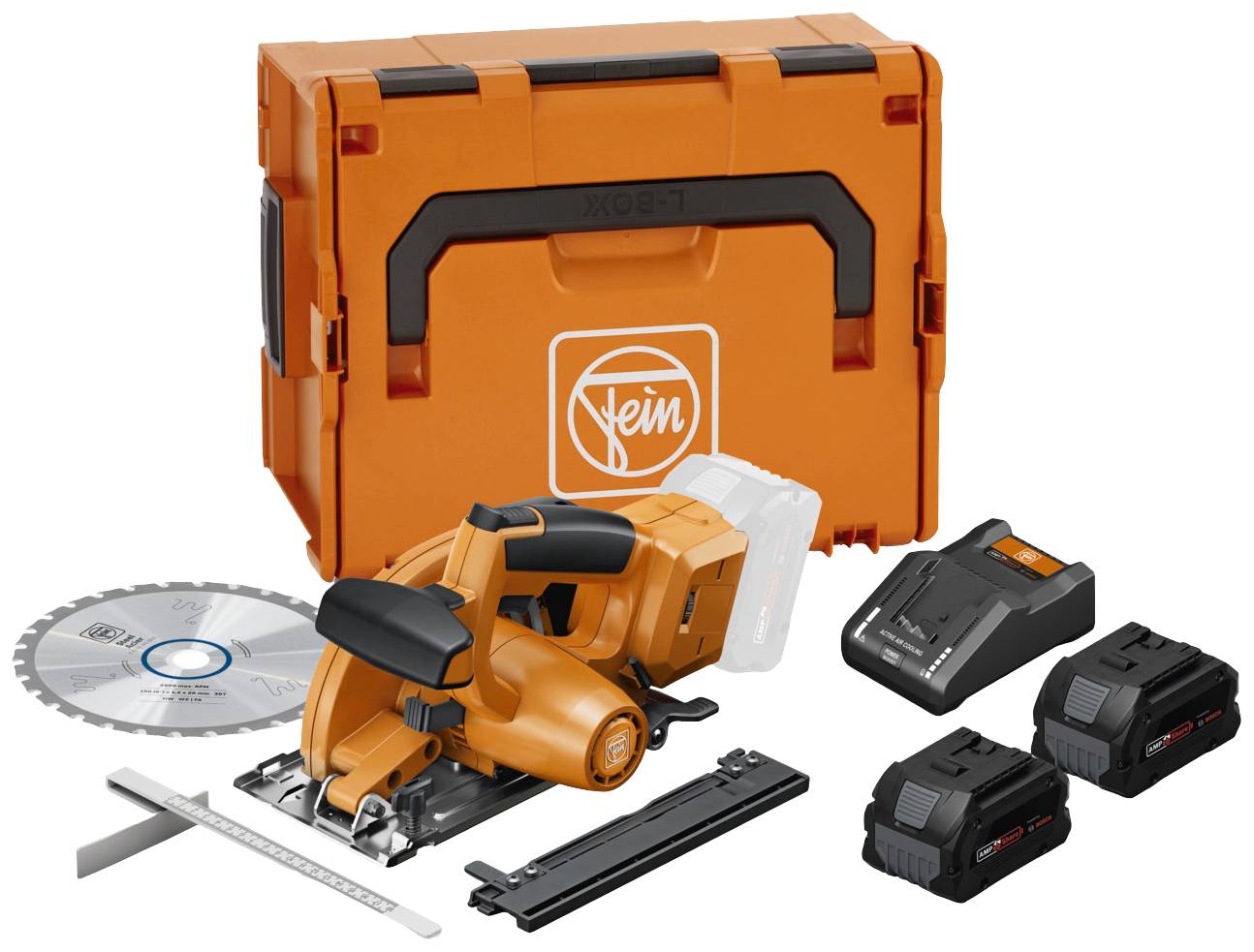 Fein AHKS 18-57 AS Set Akku-Handkreissäge inkl. 2. Akku, inkl. Ladegerät, inkl. Koffer 18V 8Ah