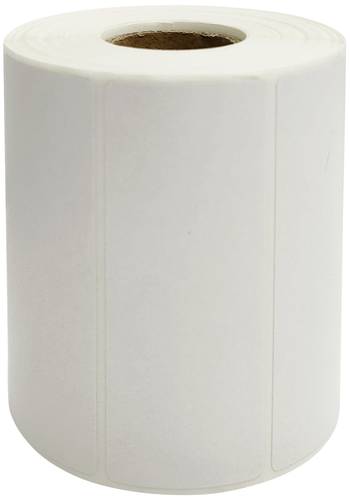 Renkforce Etiketten Rolle 75 x 30 mm Thermodirekt Papier Weiß 800 St. Stark haftend RF-5998014 Viel