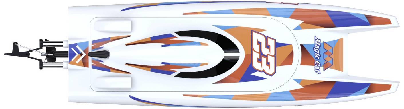 Joysway Magic Cat V6 RC Motorboot 100% RtR 265 mm