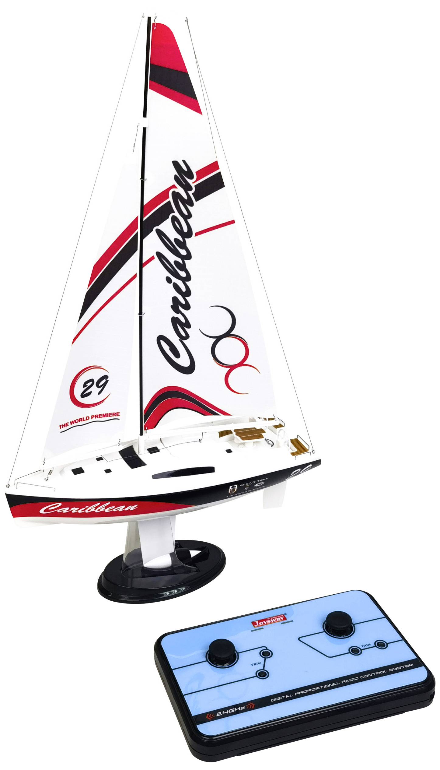 Joysway Caribbean Yacht V2 RC Segelboot RtR 260mm