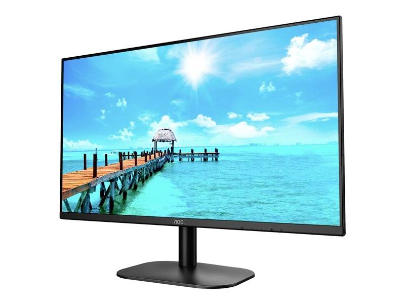AOC 27B2DA LED-Monitor EEK E (A - G) 68.6 cm (27 Zoll) 1920 x 1080 Pixel 16:9 4 ms HDMI®, DVI, VGA, Audio-Line-in, Kopfhörer-Buchse IPS LED