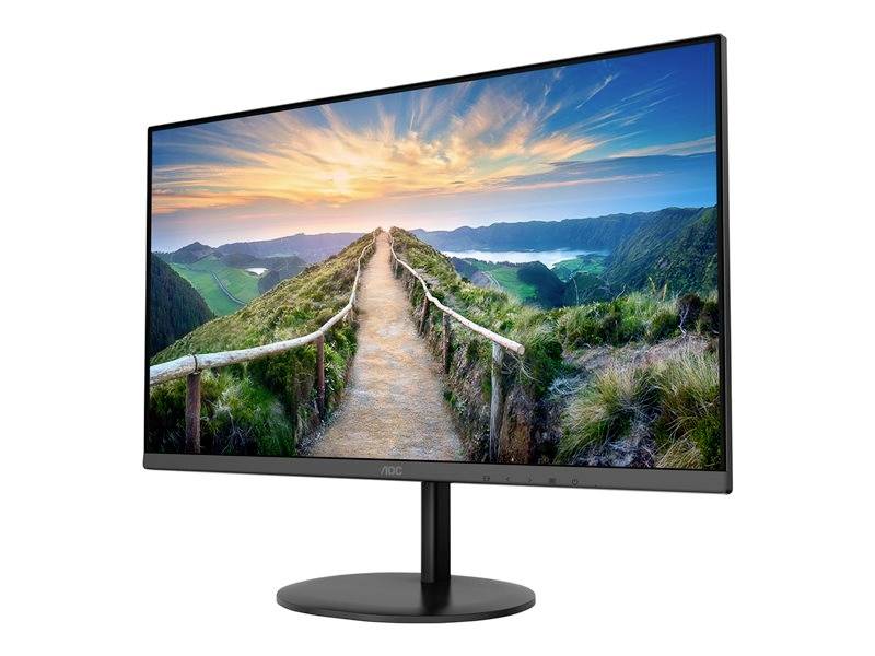 AOC U27V4EA LED-Monitor EEK F (A - G) 68.6 cm (27 Zoll) 3840 x 2160 Pixel 16:9 4 ms HDMI®, DisplayPort, Kopfhörer-Buchse IPS LED