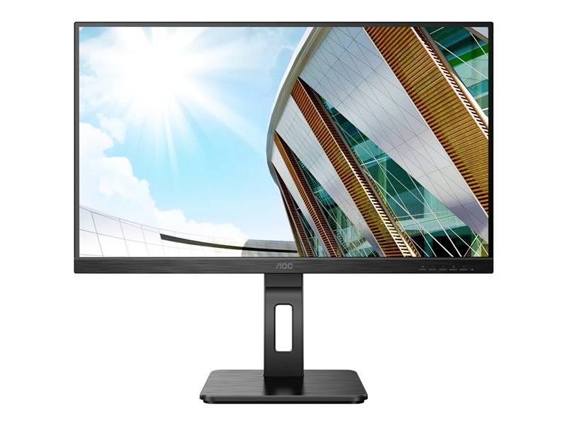 AOC U27P2CA LED-Monitor EEK G (A - G) 68.6cm (27 Zoll) 3840 x 2160 Pixel 16:9 4 ms HDMI®, DisplayPort, USB-A (USB 3.2 Gen 1)