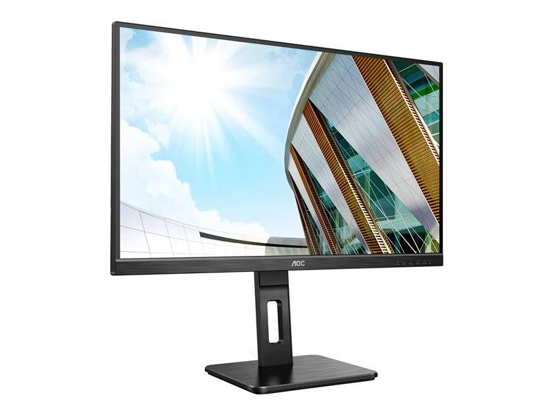 AOC U27P2CA LED-Monitor EEK G (A - G) 68.6cm (27 Zoll) 3840 x 2160 Pixel 16:9 4 ms HDMI®, DisplayPort, USB-A (USB 3.2 Gen 1)