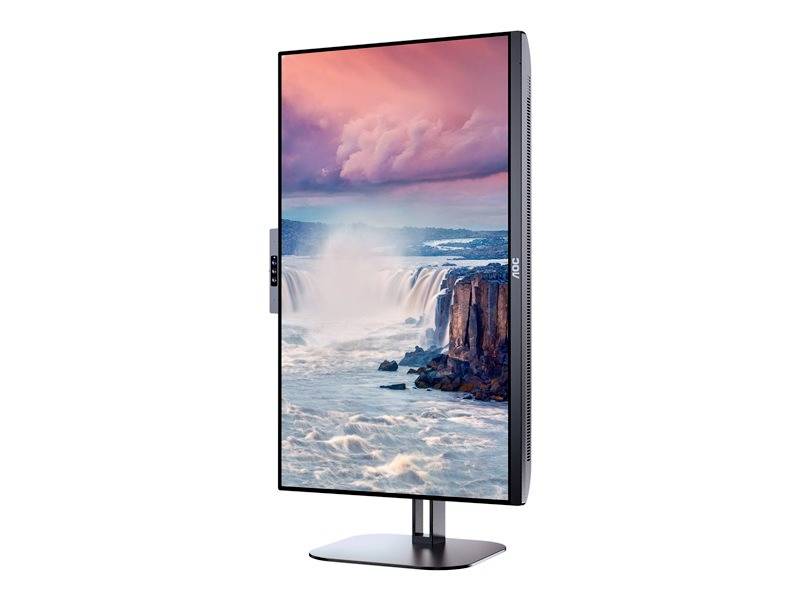 AOC Value-Line 24V5CW/BK LED-Monitor EEK F (A - G) 61 cm (24 Zoll) 1920 x 1080 Pixel 16:9 4 ms HDMI®, DisplayPort, USB-A (USB 3.2 Gen 1), USB-C®,