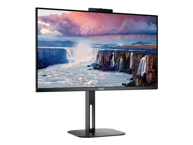 AOC Value-Line 24V5CW/BK LED-Monitor EEK F (A - G) 61 cm (24 Zoll) 1920 x 1080 Pixel 16:9 4 ms HDMI®, DisplayPort, USB-A (USB 3.2 Gen 1), USB-C®,