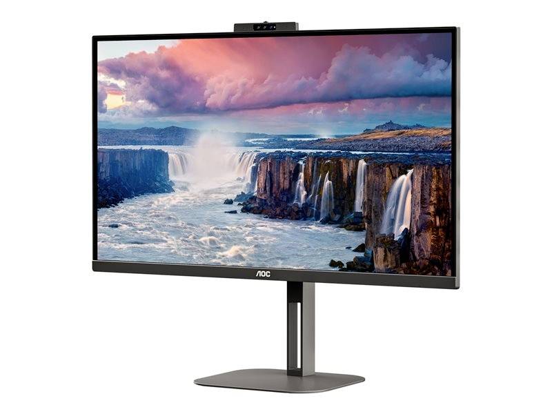 AOC Value-Line Q27V5CW/BK LED-Monitor EEK G (A - G) 68.6cm (27 Zoll) 2560 x 1440 Pixel 16:9 4 ms HDMI®, DisplayPort, USB-A