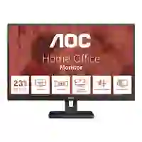 AOC Essential-line 24E3UM LED-Monitor EEK E (A - G) 61 cm (24 Zoll) 1920 x 1080 Pixel 16:9 4 ms HDMI®, DisplayPort, Kopfhörer-Buchse, USB, Audio-Li AOC Essential-line 24E3UM LED-Monitor EEK E (A - G) 61 cm (24 Zoll) 1920 x 1080 Pixel 16:9 4 ms HDMI®, DisplayPort, Kopfhörer-Buchse, USB, Audio-Li