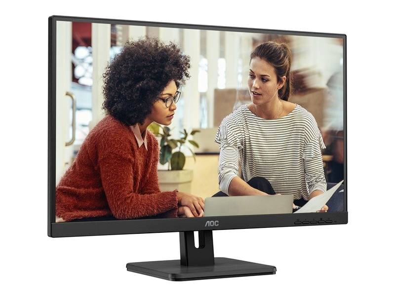 AOC Essential-line 24E3UM LED-Monitor EEK E (A - G) 61 cm (24 Zoll) 1920 x 1080 Pixel 16:9 4 ms HDMI®, DisplayPort, Kopfhörer-Buchse, USB, Audio-Li