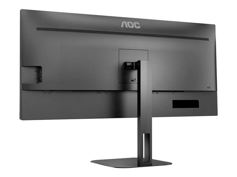 AOC Value-Line U34V5C/BK LED-Monitor EEK G (A - G) 86.4 cm (34 Zoll) 3440 x 1440 Pixel 21:9 4 ms HDMI®, DisplayPort, USB-A (USB 3.1 Gen 1), USB-C®