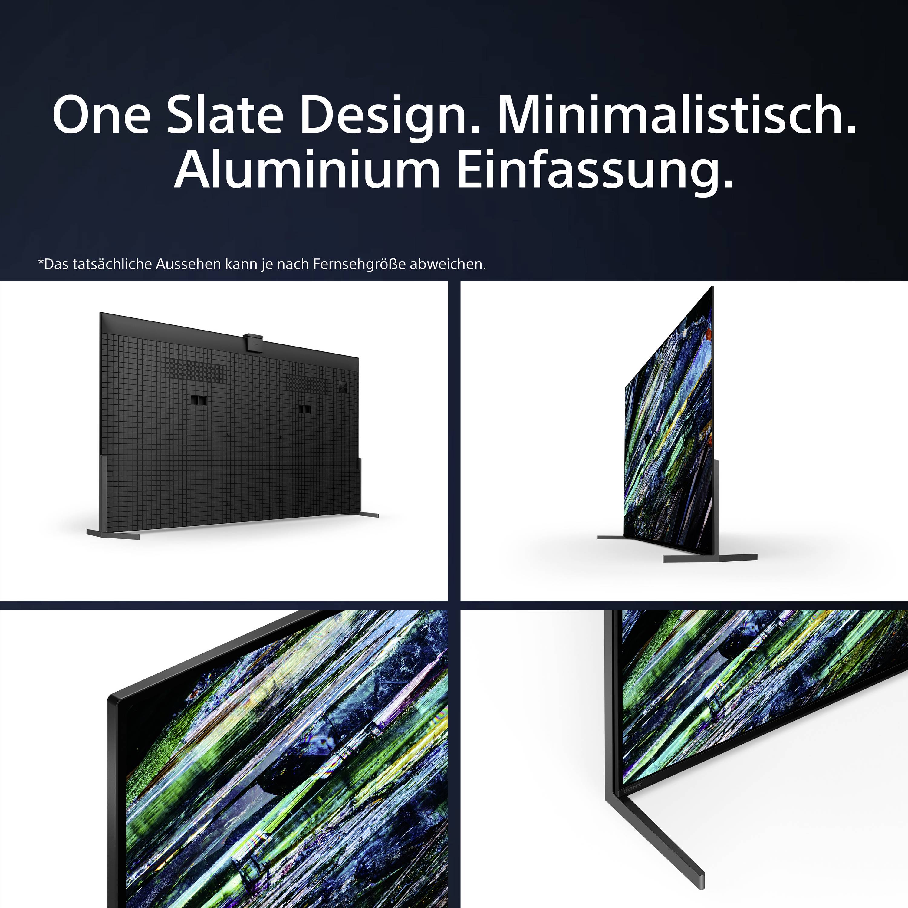 Sony XR55A95LAEP OLED-TV 139.7cm 55 Zoll EEK F (A - G) CI+, DVB-C, DVB-S2, DVB-T, DVB-T2, Smart TV, UHD, WLAN Schwarz