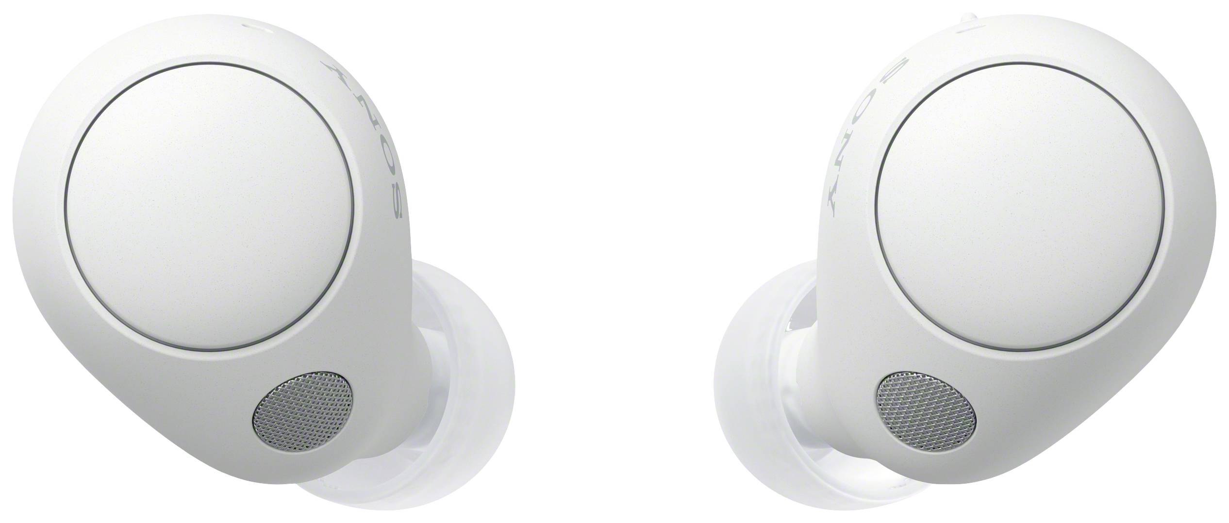 Sony WFC700NW.CE7 In Ear Kopfhörer Bluetooth® Stereo Weiß Noise Cancelling Ladecase, Schweißresis