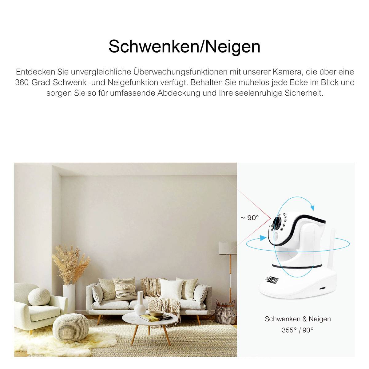 INSTAR IN-8415 2K+ POE/WLAN ws 14084 WLAN IP Überwachungskamera 2560 x 1440 Pixel