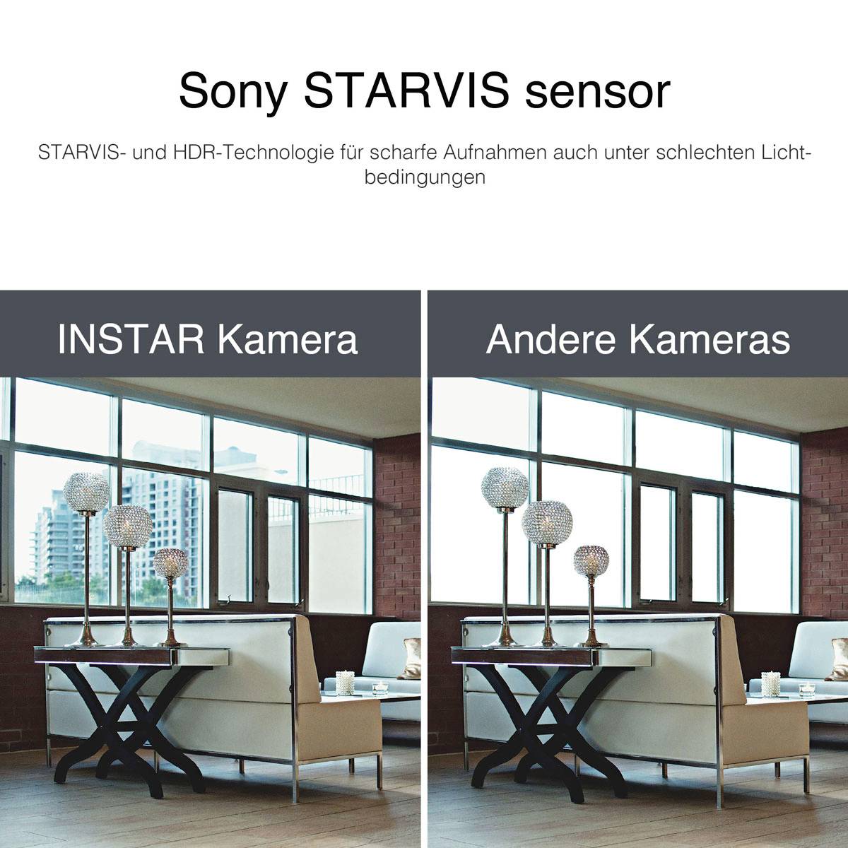 INSTAR IN-8415 2K+ POE/WLAN ws 14084 WLAN IP Überwachungskamera 2560 x 1440 Pixel