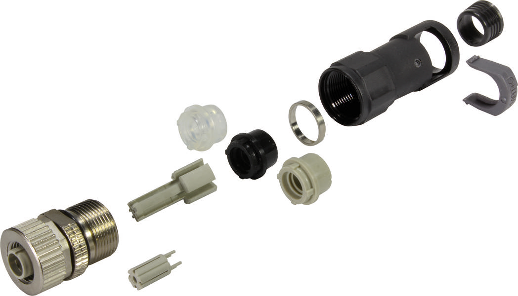 HARTING 21038822411 Kabelsteckverbinder Gesamtpolzahl: 4 1St.