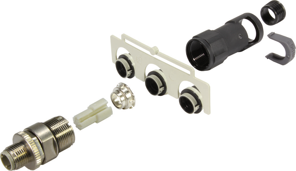HARTING 21038821411 Kabelsteckverbinder Gesamtpolzahl: 4 1St.