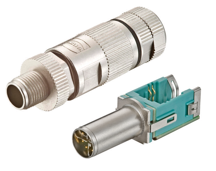 HARTING 20820050002 Kabelsteckverbinder Gesamtpolzahl: 8 1St.