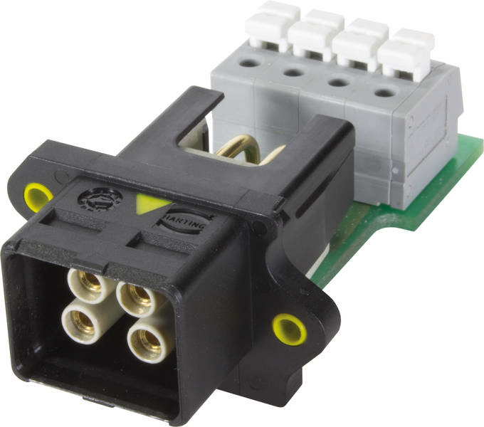 HARTING 09462454021 Anbaugehäuse Gesamtpolzahl: 4 1St.
