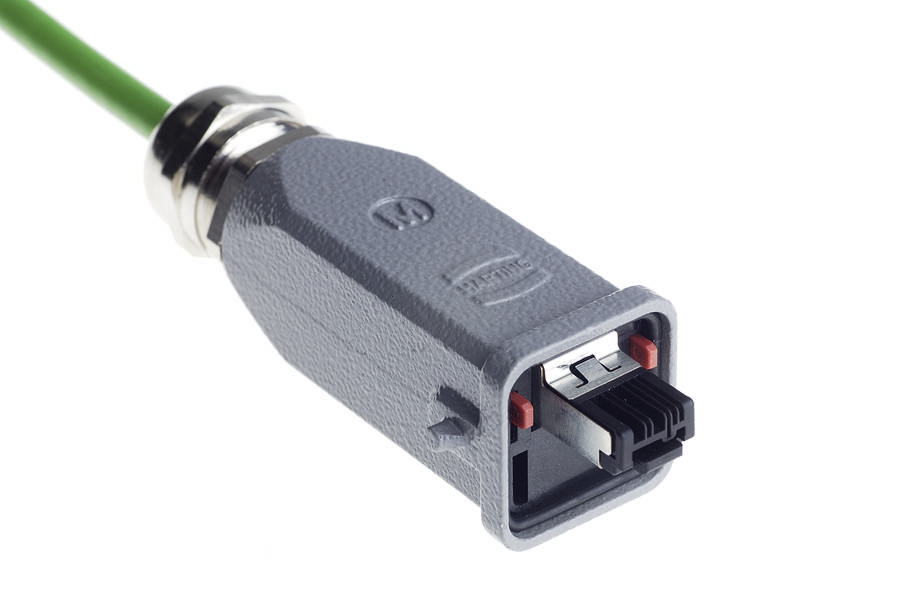 HARTING 09451151102 Kabelsteckverbinder 4 Schneidklemmanschluss 1St.