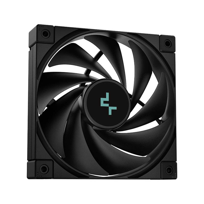 DeepCool FK120 PC-Gehäuse-Lüfter Schwarz (B x H x T) 120 x 25 x 120 mm