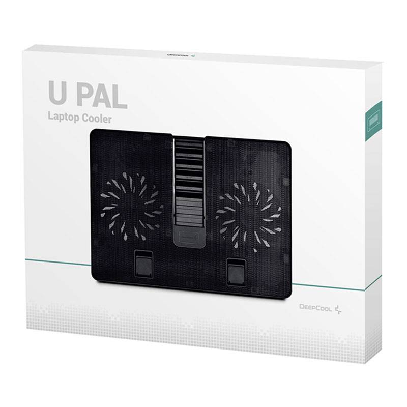 DeepCool U Pal Notebook-Ständer mit Kühlfunktion höhenverstellbar