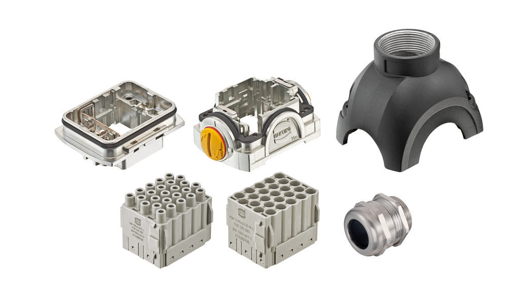 HARTING 10223000004 Steckverbinder-Set Gesamtpolzahl: 25 1St.