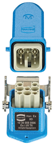 Harting Steckverbinder Set 10361080006