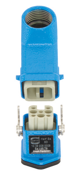 HARTING 10360080008 Steckverbinder-Set Gesamtpolzahl: 8 1 St.