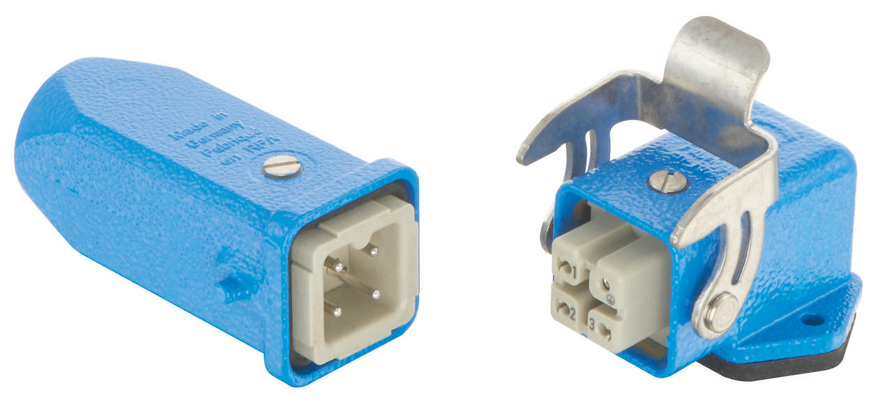 HARTING 10361040011 Steckverbinder-Set Gesamtpolzahl: 4 + PE 1St.