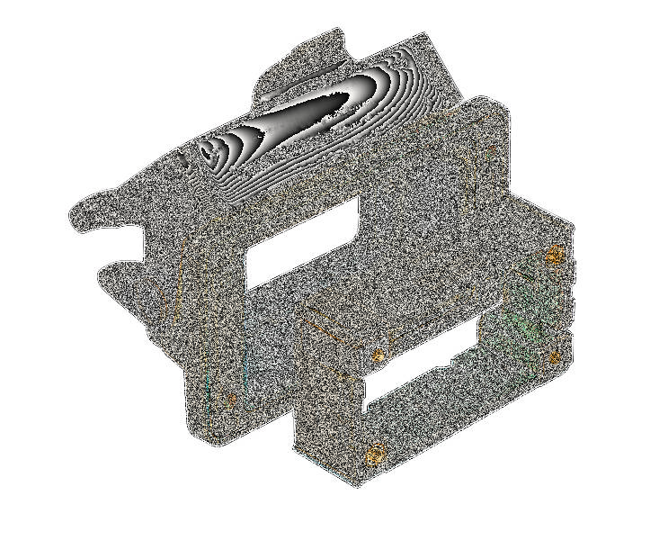 Anbaugehäuse 09 37 010 0397 09370100397 HARTING 1 St.