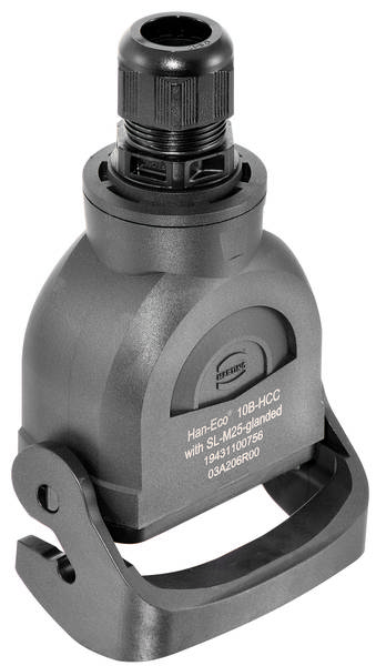 Harting Kupplungsgehäuse Baugröße: 19431100756