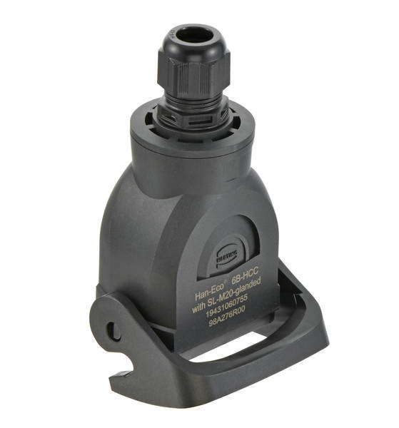 HARTING Kupplungsgehäuse 19 43 106 0755 19431060755 1St.