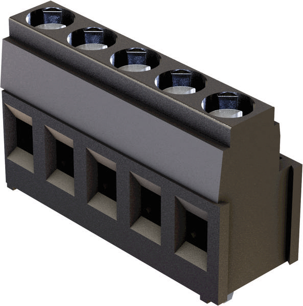 HARTING 14020316404000 Printklemme Polzahl 3 Schwarz